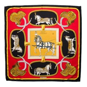 Hermes Grand Apparat 90' silk